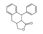 4-phenyl-3a,4,9,9a-tetrahydro-1H-benzo[f][2]benzofuran-3-one Structure