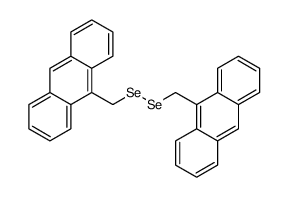 9-[(anthracen-9-ylmethyldiselanyl)methyl]anthracene结构式