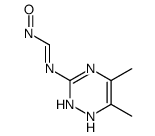 N'-(5,6-dimethyl-1,2-dihydro-1,2,4-triazin-3-yl)-N-oxomethanimidamide Structure