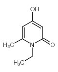 1-Ethyl-4-Hydroxy-6-Methyl-1H-Pyridin-2-One Structure