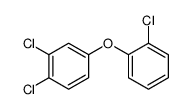 1,2-dichloro-4-(2-chlorophenoxy)benzene结构式