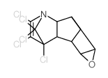 6H-2,7:3,6-Dimethanooxireno(g)quinoline, 4,5,6,9,9-pentachloro-1a,2,2a,6a,7,7a-hexahydro-, (1aalpha,2beta,2aalpha,3alpha,6beta,6aalpha,7beta,7aalpha)- structure