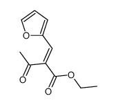 ethyl 2-(furan-2-ylmethylidene)-3-oxobutanoate Structure