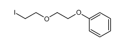 [2-(2-iodo-ethoxy)-ethoxy]-benzene结构式