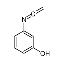3-(ethenylideneamino)phenol结构式