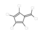 Hexachloropentafulvene结构式
