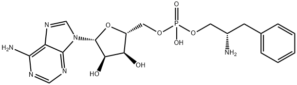 phenylalanyl-5'-AMP结构式