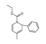 4-methyl-2-phenyl-2H-pyridine-1-carboxylic acid ethyl ester结构式