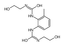 1-(2-hydroxyethyl)-3-[2-(2-hydroxyethylcarbamoylamino)-3-methylphenyl]urea结构式