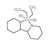 dibromo-diethyl-stannane; 2-(3,4,5,6-tetrahydro-2H-pyridin-2-yl)-6H-pyridine picture