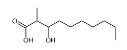 3-hydroxy-2-methyldecanoic acid结构式
