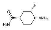 Cyclohexanecarboxamide, 4-amino-3-fluoro-, (1R,3S,4R)- (9CI)结构式