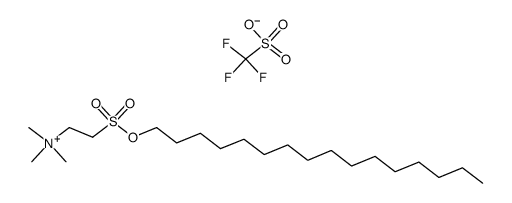 hexadecyl [2]betylate triflate Structure