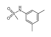 N‐(3,5‐dimethylphenyl)methanesulfonamide结构式