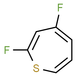 Thiepin, 2,4-difluoro- (9CI)结构式