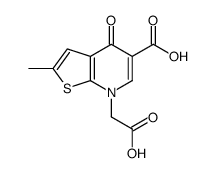 7-(CARBOXYMETHYL)-2-METHYL-4-OXO-4,7-DIHYDROTHIENO[2,3-B]PYRIDINE-5-CARBOXYLIC ACID picture