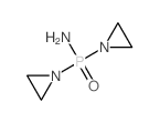 Aziridine, 1,1-(aminophosphinylidene)bis- Structure