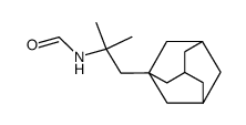 N-formyl-β-(1-adamantyl)-α,α-dimethylethylamine结构式