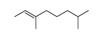 3,7-dimethyl-oct-2-ene结构式