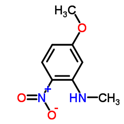 5-甲氧基-N-甲基-3-硝基苯胺结构式