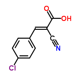 Cinnamic acid, p-chloro-.alpha.-cyano- picture