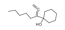 (hydroxy-1 cyclohexyl)-3 octadiene-1,2 Structure