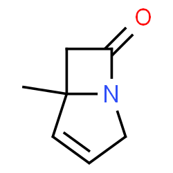1-Azabicyclo[3.2.0]hept-3-en-7-one,5-methyl-(9CI) structure
