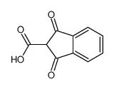 1,3-dioxoindene-2-carboxylic acid结构式