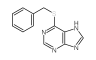 6-BENZOTHIOPURINE Structure