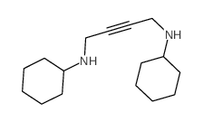 N,N-dicyclohexylbut-2-yne-1,4-diamine结构式