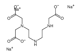 trisodium,2-[2-[2-[bis(carboxylatomethyl)amino]ethylamino]ethylamino]acetate Structure