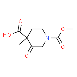 4-ETHYL 1-METHYL-3-OXOPIPERIDINE-1,4-DICARBOXYLATE) structure