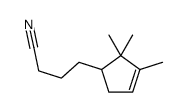 2,2,3-trimethylcyclopent-3-enebutyronitrile picture