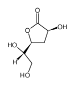 3-deoxy-L-xylo-hexono-1,4-lactone结构式