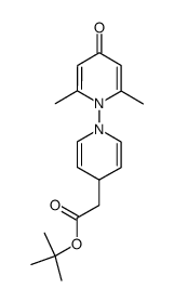 tert-butyl 2-(2',6'-dimethyl-4'-oxo-4H,4'H-[1,1'-bipyridin]-4-yl)acetate Structure