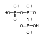 [[hydroxy(phosphonooxy)phosphoryl]amino]phosphonic acid Structure
