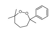 3,3,7-trimethyl-7-phenyldioxepane结构式