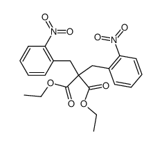 diethyl 2,2-bis(2-nitrobenzyl)malonate Structure