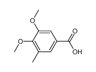 3-methyl-4,5-dimethoxybenzoic acid Structure