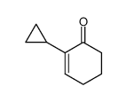 2-cyclopropylcyclohex-2-enone Structure