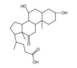 12-Oxo-ursodeoxycholic acid结构式