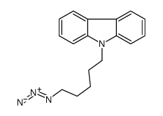 9-(5-azidopentyl)carbazole Structure