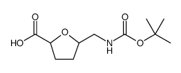 Hexonic acid, 2,5-anhydro-3,4,6-trideoxy-6-[[(1,1-dimethylethoxy)carbonyl]amino] Structure