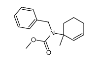 methyl benzyl(1-methylcyclohex-2-en-1-yl)carbamate Structure