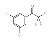 3'-氯-2,2,2,5'-四氟苯乙酮结构式