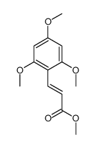 2-PROPENOIC ACID, 3-(2,4,6-TRIMETHOXYPHENYL)-, METHYL ESTER, (2E)- Structure