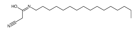 2-CYANO-N-HEXADECYL-ACETAMIDE Structure