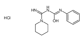 1-(IMINO-PIPERIDIN-1-YL-METHYL)-3-PHENYL-UREA HYDROCHLORIDE picture