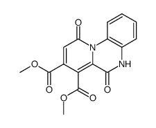 dimethyl 5,6-dihydro-6,10-dioxo-10H-pyrido<1,2-a>quinoxaline-7,8-dicarboxylate Structure