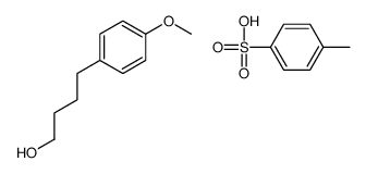 4-(4-methoxyphenyl)butan-1-ol,4-methylbenzenesulfonic acid Structure